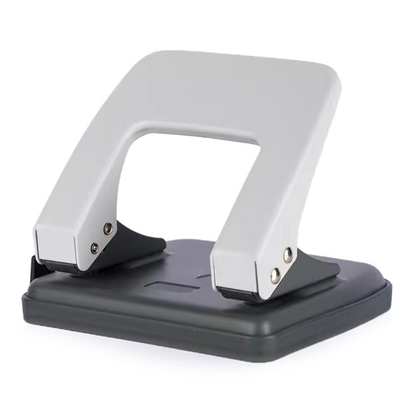 Zwei-Loch-Locher Tragbares Lochwerkzeug Müheloses Lochen 20 Blatt Kapazität für Scrapbooking Fotoalbum
