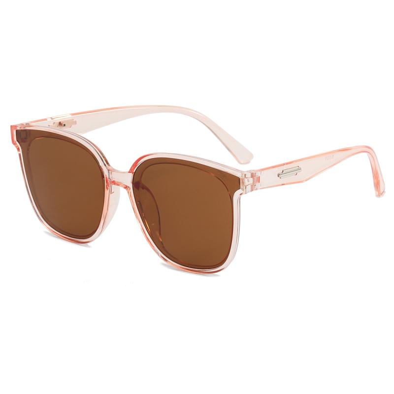 Korean Version Of The Big Frame Square Sunglasses Men's And Women's Fashion Trend Retro UV Protection Sun Glasses