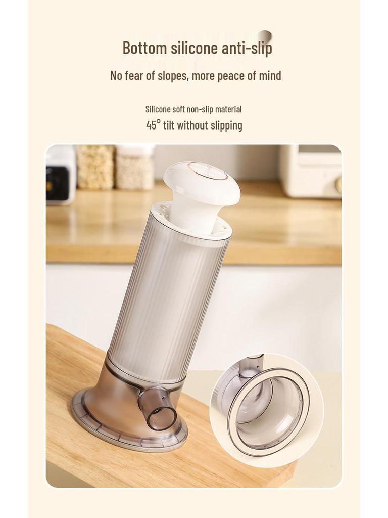Large Food-Grade Hand-Push Sausage Filler for Homemade Sausages