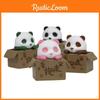 Animal Panda Pvc Figurine Set With Cardboard Box Style For Kids And Collectors