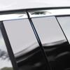 Fit Volvo XC90 2003-2014 6pcs/set Window Center Pillar Film Trim Cover B C Posts Sticker Column Car Accessorie