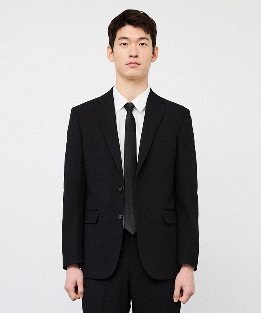 Stco Codigallery Basic Four-Way Stretch Semi-Custom Suit Setup Black (Classic Fit)_Csjvz01Set