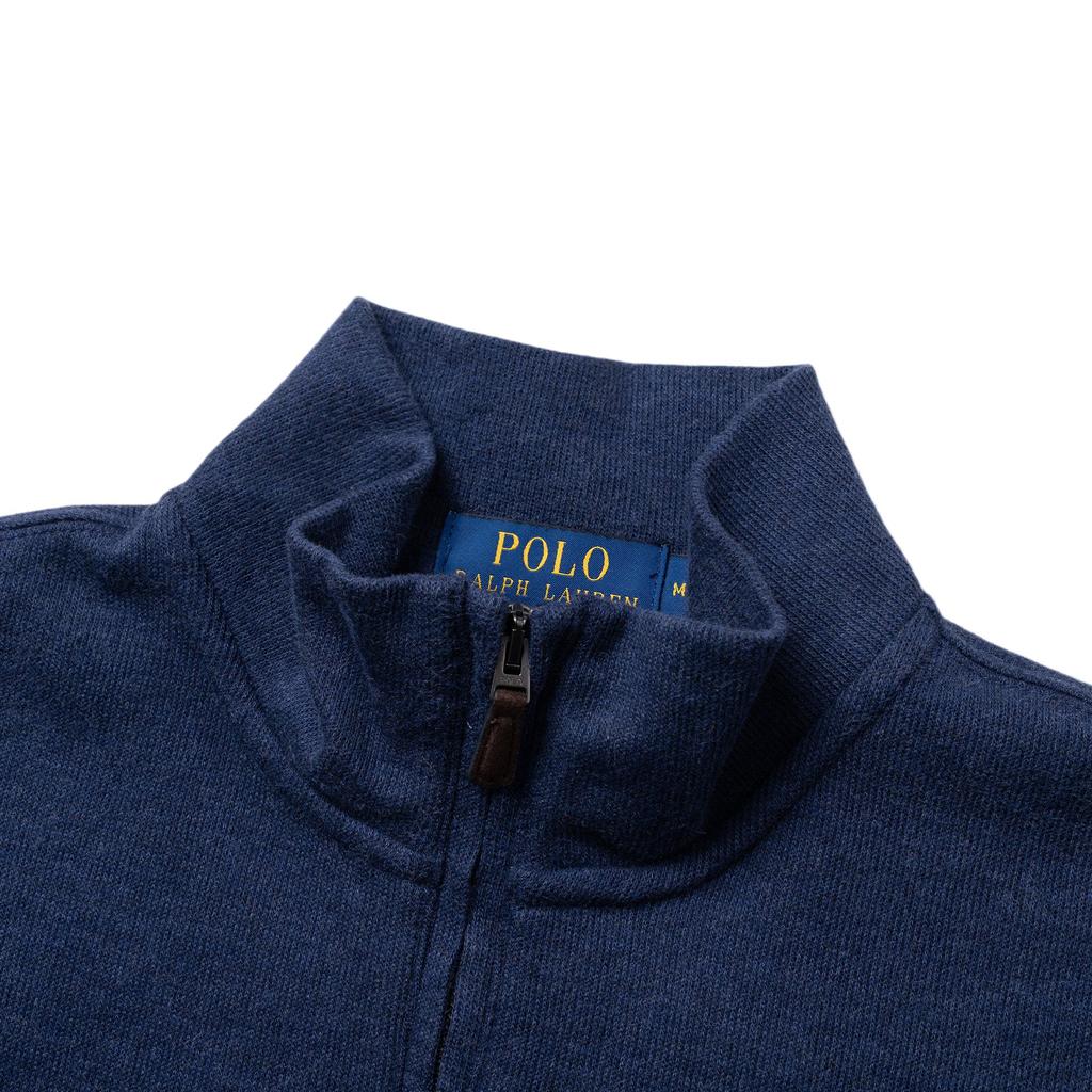 Polo Ralph Lauren Solid Color Half-Zip Logo Embroidered Long Sleeve Sweatshirt Men Sweatshirt 710784465-034