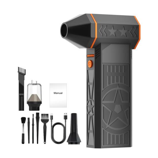 Brushless Turbofan 13W High-Power Motor Lightweight Portable Design High-power Driver Fan Home Office Cooling Fan