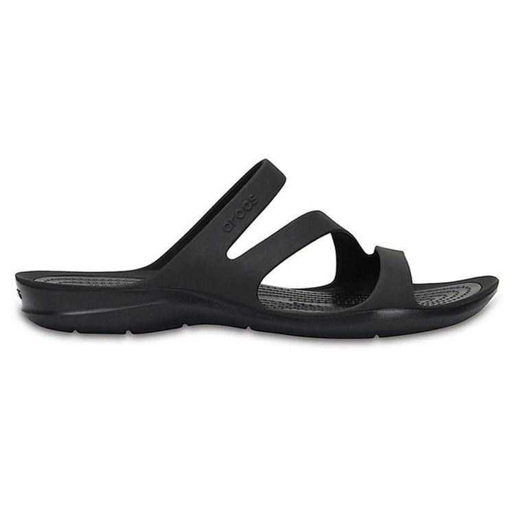 Crocs Swiftwater Slippers 'Black' Women's 203998-060
