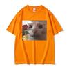 Funny I Love You Pookie Cat Graphic Print T Shirts Unisex Women Cute Kwaii Joke Humor Meme Tshirts Male Casual Oversized Tshirt