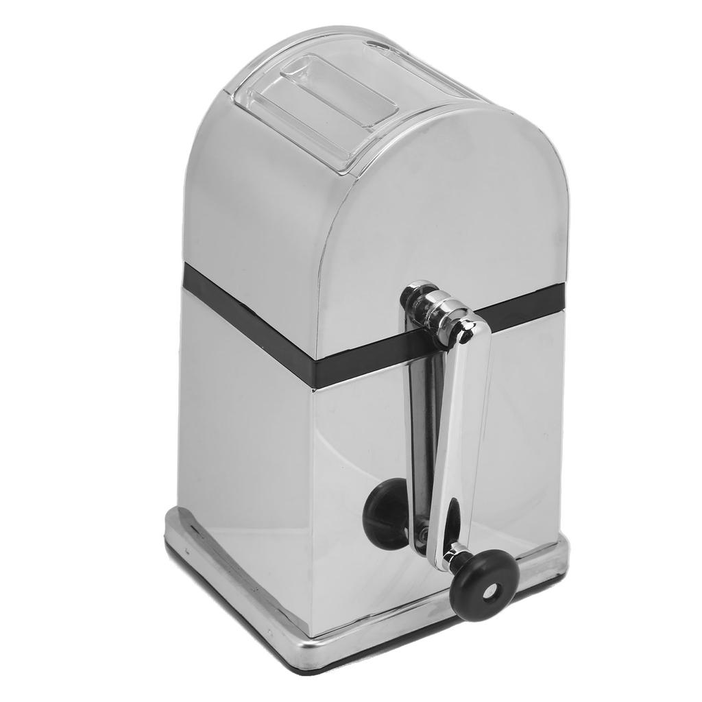 Zdrobitor Manual de Gheață Economie de Muncă Manivelă Manuală Mașină de Gheață Rasă cu Capac Transparent pentru Bar Acasă