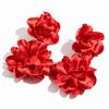 Exaggerated Flower Dangle Earrings Bohemian Satin Earrings Vintage Floral Earrings  Casual Wear