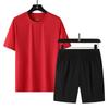 MAITA Men's Thin Quick-drying Sports T-shirt Plus Size Casual Suit