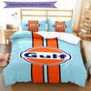 3pcs Football Team (9) Design Cover Set - HD Printed Bedding with 1 Cover and 2 Pillowcases - Perfect for Home and Dorm Decor