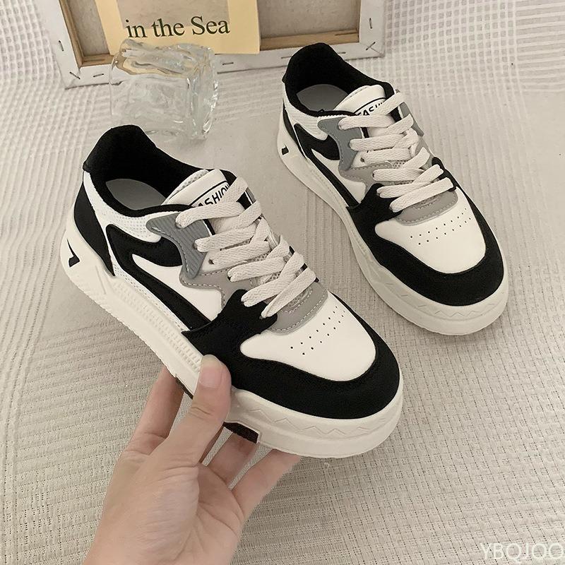 New autumn winter sports board shoes versatile casual thick sole simple comfortable women's shoes niche daily casual shoes
