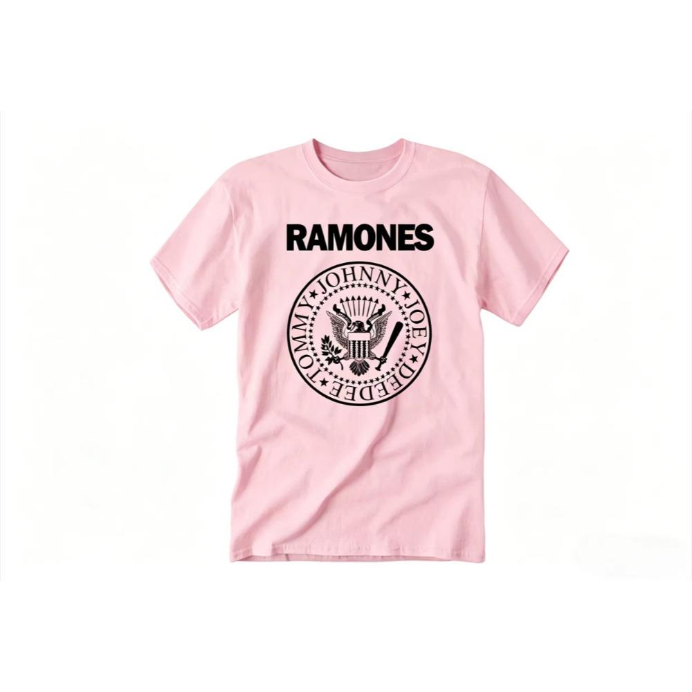 Sommer Der Ramones Punk Rock Band T-Shirt unisex Kleidung kurze Ärmel Lässig Locker Rundhals Qualität Hemd
