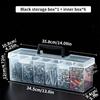1/7pcs Tool Parts Storage Box Set Multi-Compartment Tool Organizer,Sorting Box For Screws,Wrenches,Hardware Accessories,and Toys