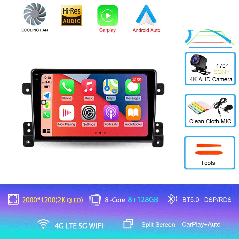 Android 14 For Suzuki Grand Vitara 3 2005 - 2015 Car Radio Multimedia Video Player Navigation Stereo GPS No 2din 2 Din Dvd
