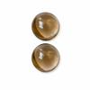 Smoky Quartz Round Cabochon, Natural Smoky Quartz Gemstone, Brown Quartz Cabochon for Jewelry Making, Loose Smoky Quartz Stone 12mm