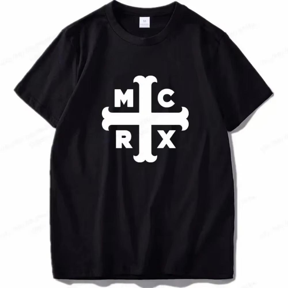 My Chemical Romance T Shirt Men Fashion T-shirts Cotton Tshirt Kids Hip Hop Tops Tees Women Tshirt Summer Vintage Anime Tops Boy