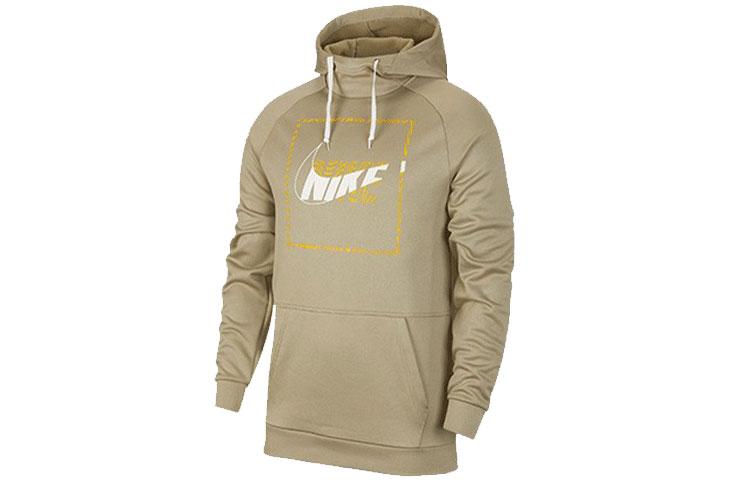 Nike Sweatshirts Men s Brown Hooded Moderate Other CU6732-342 M