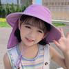 Wide Brim Sunscreen Hat Mesh Beach Hat New Bucket Hat  Summer