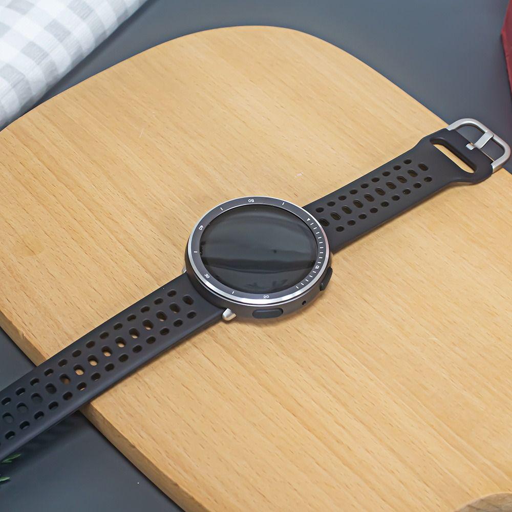 Replacement Metal Watch Bezel Screen Protector for Amazfit Active 2 Smart Watch Accessories