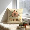 Guinea Pig Cake Cushion Cover Cozy Velvet Throw PillowSoft Warm Cushion For Sofa  Bed