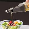 Large Olive Oil Dispenser Bottle Auto Flip Condiment Glass Container Leak Proof Non Stick Oil Vinegar Dispensers Kitchen Gadgets