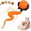 Balle Jouet Chat Interactive à Roulement, Balle pour Chien à Roulement Automatique Jouets Interactifs pour Chat