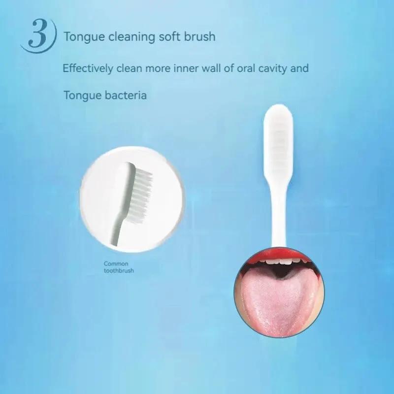 Colgate 6pcs  Random colors Adult Soft Bristle Toothbrush Whitening Oral Hygiene For Sensitive Gums And Teeth Manual Toothbrush