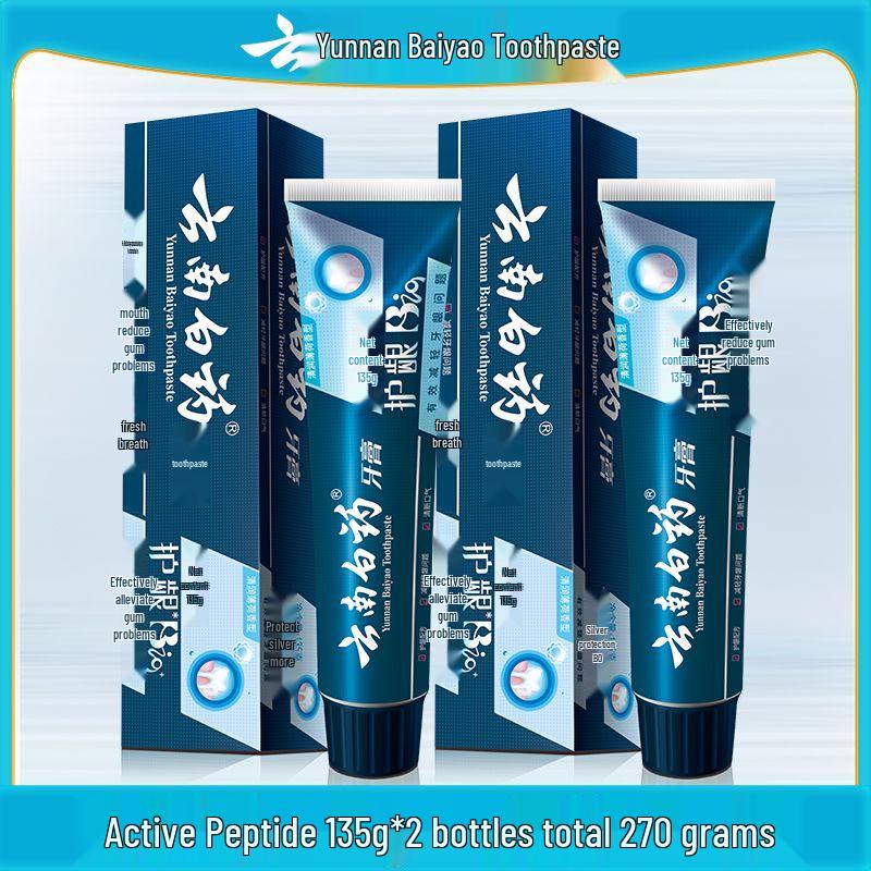

Yunnan Baiyao Active Peptide Mint Toothpaste