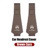 Leder Autositz Kopfstütze Schmutzabweisende Schutzhülle Für Citroen C4 C3 C5 C1 C2 Berlingo Celysee Cactus Picasso Aircross Saxo Grand