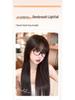 Natural Black Long Straight Synthetic Wig – Invisible Seamless, Fluffy, Volume-Boosting, Daily Wear for Women