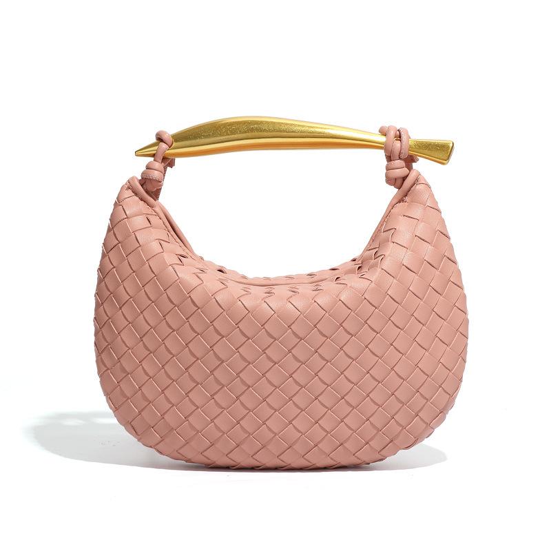 Niszowy Design Sardynkowa Tkana Torebka Pieróg: Uniwersalna torba na ramię i przez ramię