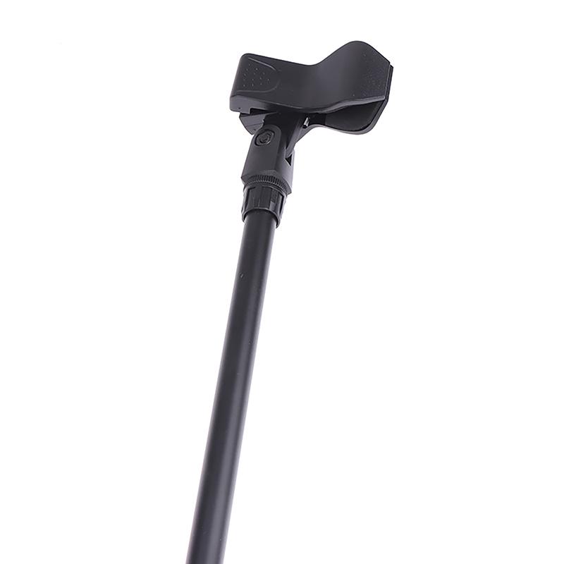 55Cm Microphone Crossbar Stand Rotating Microphone Stand Screw Boom Arms Mic Clip Phone Holder Extension Bracket