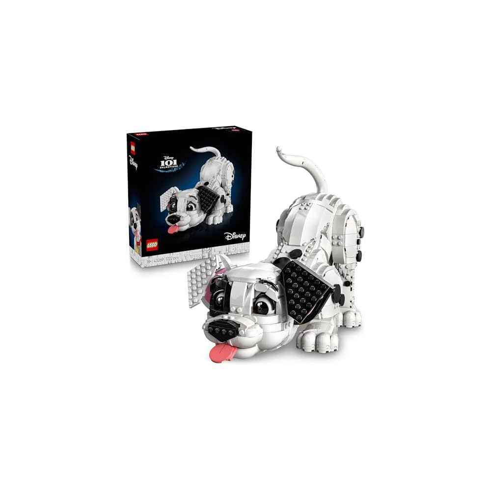 LEGO Disney 101 Dalmatians Puppy Toy Building Blocks for Kids and Adults
