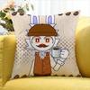 Game Animal Hospital Barney Various Sizes Square Pillow Case For Car Home Bedchamber Decor