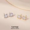 Square Beautiful Ear Studs for Women - New High-End Style Earrings