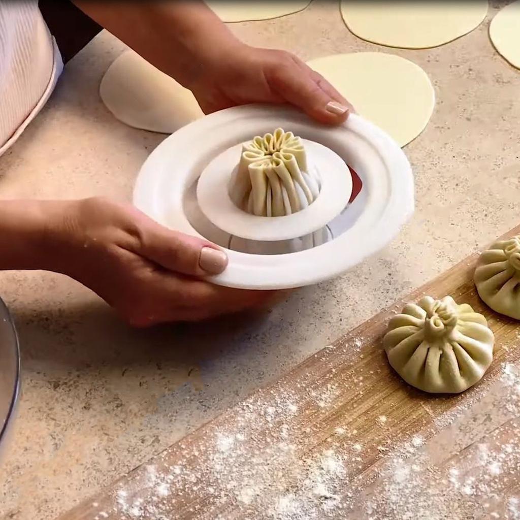 Stroj na výrobu knedlíků Baozi, 6,57palcový stroj na výrobu buchet Bao Plastová kuchyňská pomůcka Kulinářský průzkum Domácí příprava
