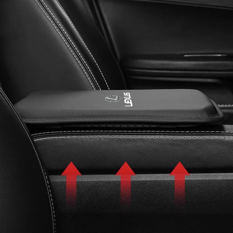 FIWB3 Car Interior Leather Armrest Box Cushion Elevated Pad For Lexus GS IS LS500h ES260 ES300h RX350h NX260 UX260 LM LC RZ450e TX RC