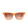 Glasses 2253 Color Small Square Retro Hawksbill Frame Sunglasses Women, Pointed Corner Jelly Sunglasses Men