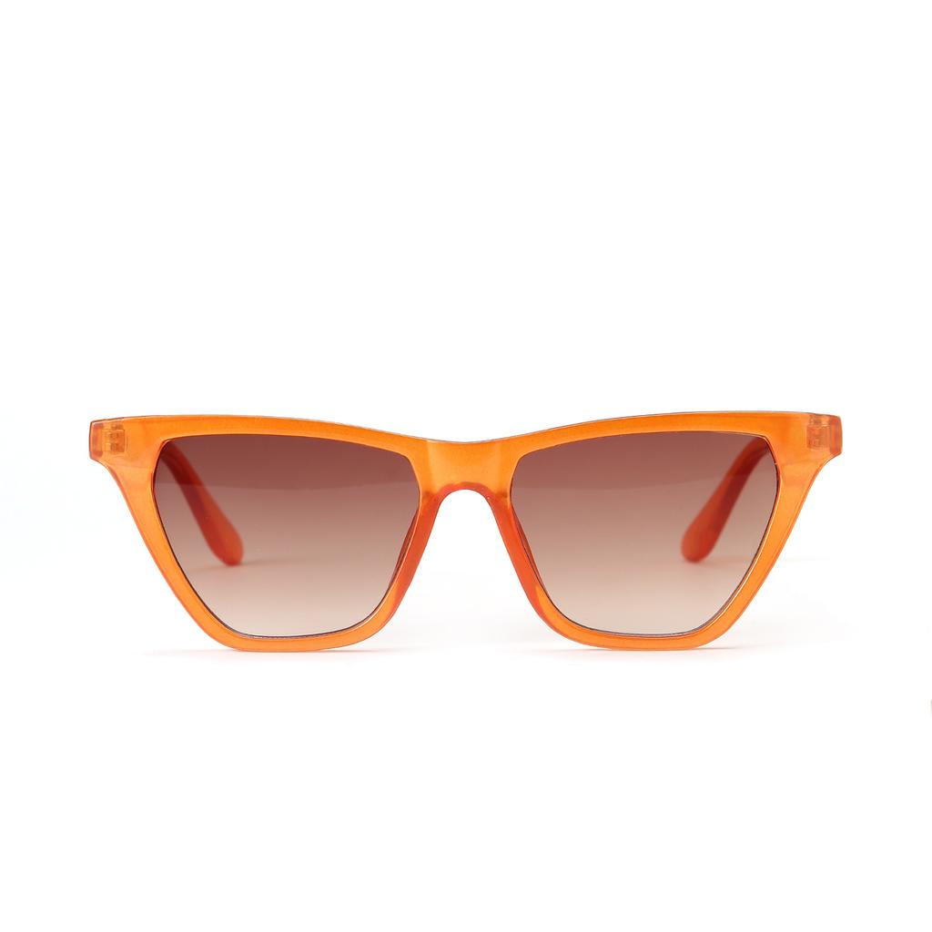 Glasses 2253 Color Small Square Retro Hawksbill Frame Sunglasses Women, Pointed Corner Jelly Sunglasses Men