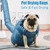 Folding Dog Hair Dryer Portable Pet Drying Bag Efficient Dogs Hair Dryers Blow Bag Cat Dryer Winter Pets Cleaning Accessories
