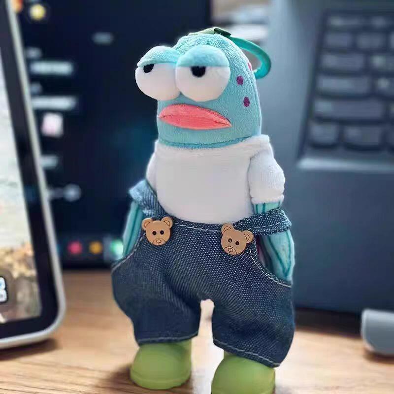 Potdemiel Bikini Bottom Residential Plush Keychain Strap Pants Infant Clothes Plush Doll Infant Clothes Accessories Do It Yourself Doll Clothes