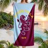 Asciugamano da Spiaggia Aston Villa Football in Morbida Microfibra Asciugatura Rapida Assorbente per Spiaggia Piscina Viaggio