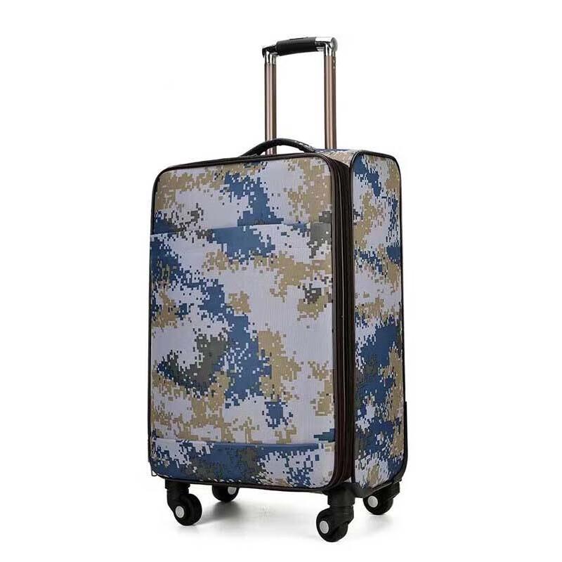 Qishengyue 24-inch Camouflage Spinner Luggage