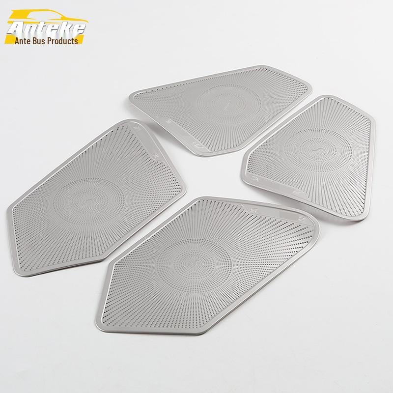 Sportage Car Speaker Cover: Stainless Steel Door Speaker Decoration Panel Accessories