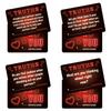 50 Love You Neon Couple Cards English Version Game Interactive Cards