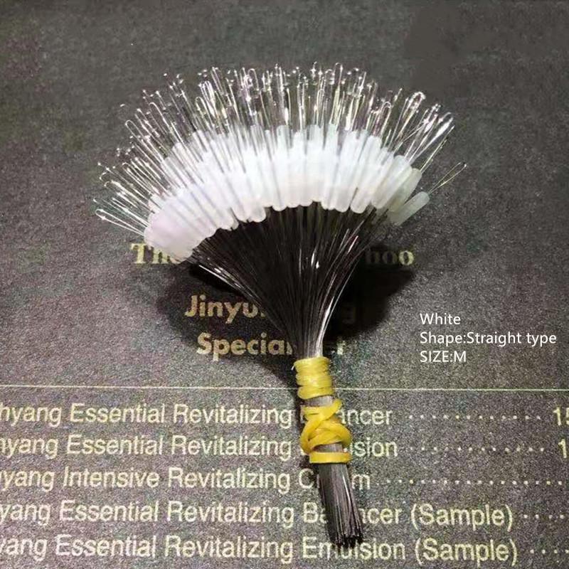 

300 шт./лот, прозрачная резиновая пробка, поплавок для рыбалки, поплавок, цилиндрический космический боб, аксессуары для лески M белый