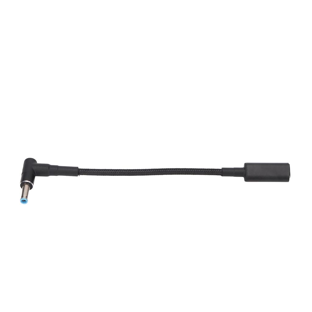 USB C to DC Adapter PD 100W Type C to DC 4.5x0.6mm Port Extension Charging Adapter for HP 4.5x0.6mm Port Laptop