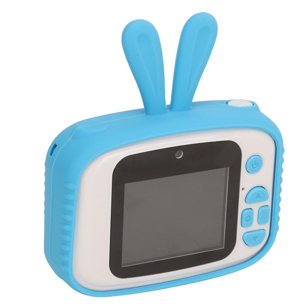 1080P Kids Digital Camera Children Camera with 2 Inch Screen for Girls Boys Toy Gift H2 Blue Rabbit