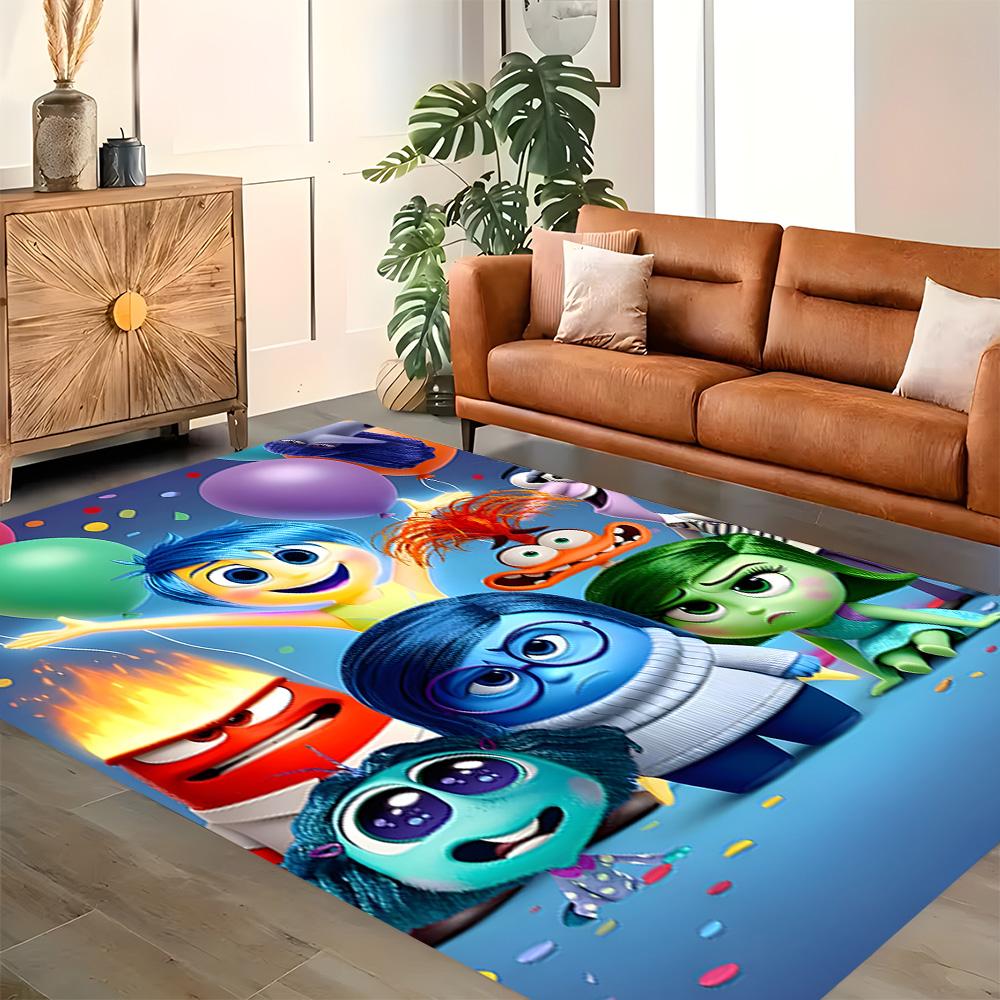 Inside Out Emotions Adventure for Living Room Rug, Bedroom, Study Room, Hallway Decoration, Perfect for Home Decoration or Holiday Gifts