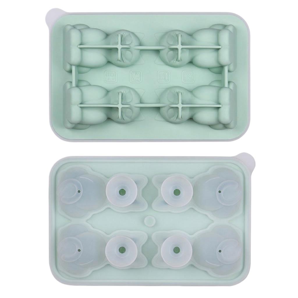 Silicone Tray Animal-Shaped Food-Grade Ice Mold DIY Creative Mold Little Ice Tray